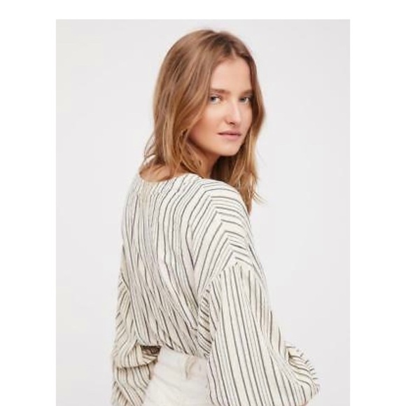 Free People Rhythm of the Night Striped Tu… - Picture 2 of 15